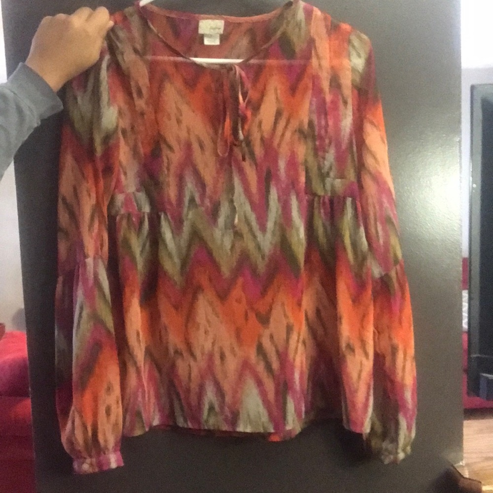 Multi color blouse